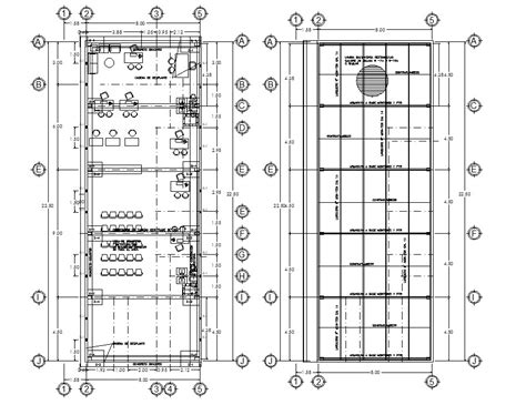 Column Floor Plan CAD drawing Download - Cadbull