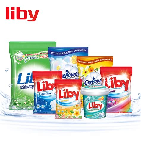 Liby Laundry Detergent Washing Powder Detergente En Polvo Manufacturers ...