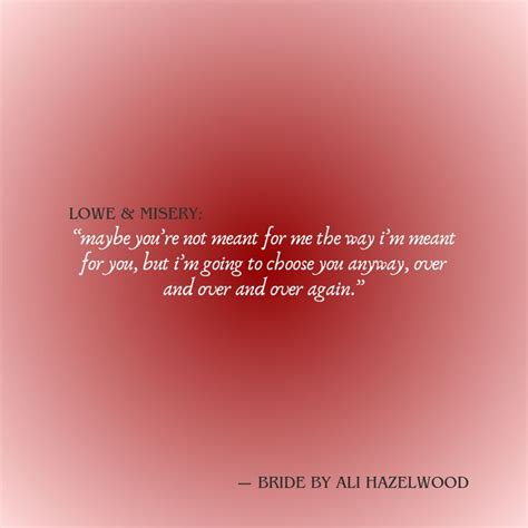 bride by ali hazelwood in 2024 | Dedication quotes, Bride quotes, Book quotes