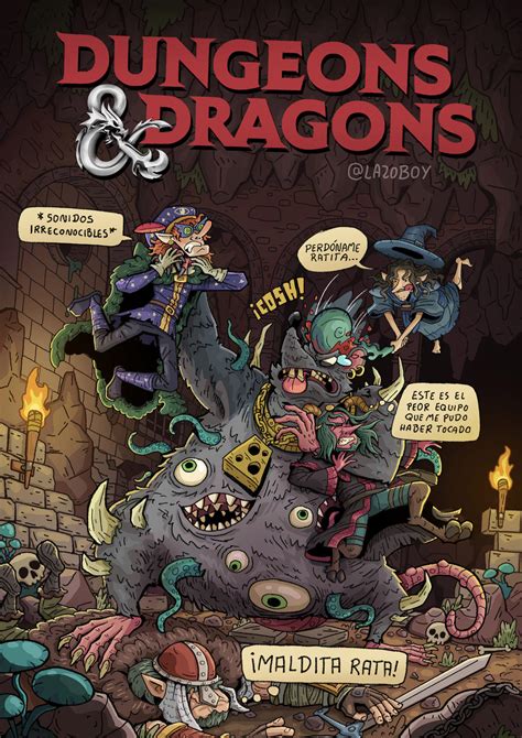 Dungeons and Dragons Cover by Lazoboyart on DeviantArt