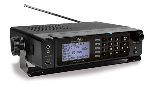 Whistler TRX-1 Digital/Analog Police Scanner Handheld DMR TRBO P25-PI ...