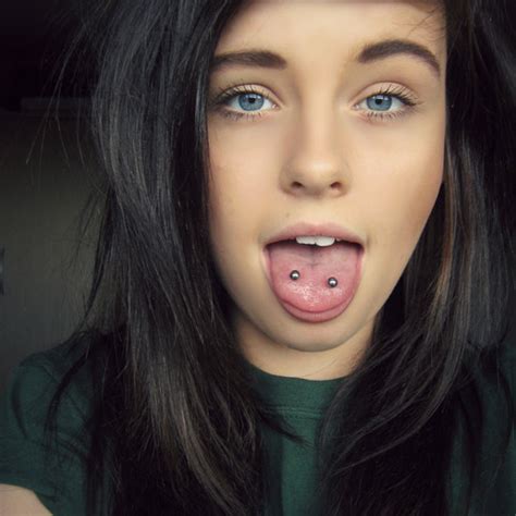 double tongue piercing on Tumblr