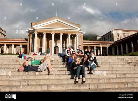 Students at UCT, University of Cape Town, South Africa Stock Photo - Alamy