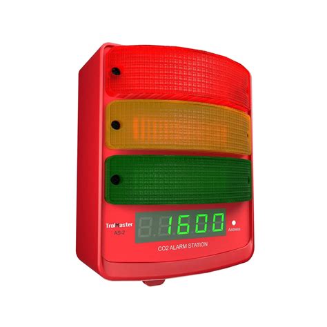 Carbon-X AS2 CO2 Alarm Station with LED Display