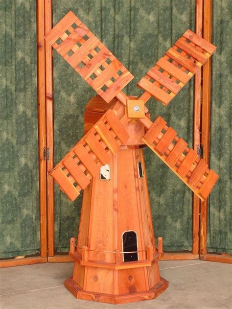 DIY Garden Windmill – Craft projects for every fan! | Garden windmill, Windmill woodworking ...