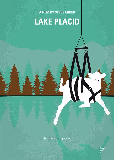 No944 My Lake Placid minimal movie poster Digital Art by Chungkong Art ...