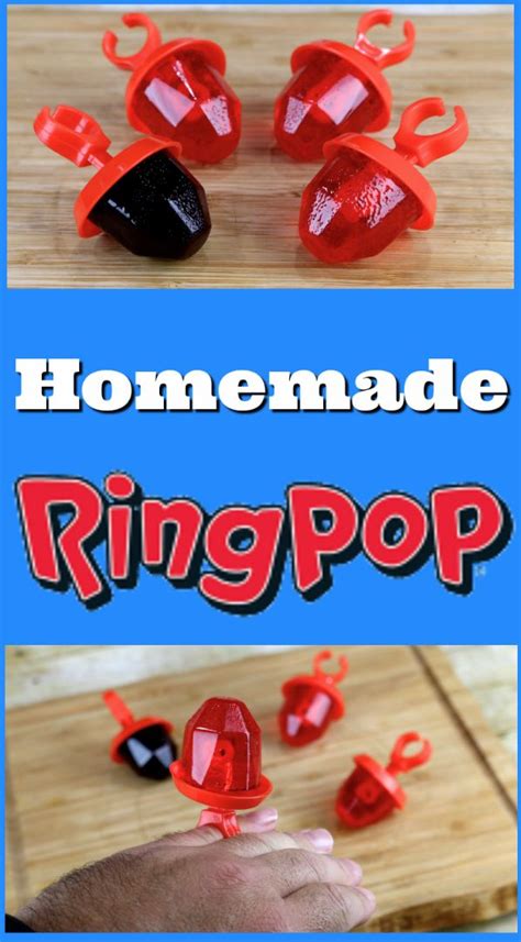 See how to make these homemade Ring Pops. This is a fun recipe to make with the kids. It only ...