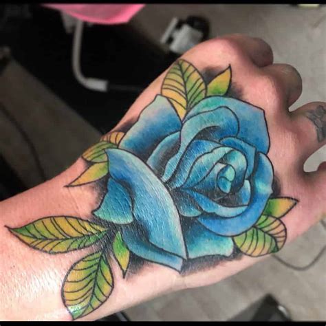 Blue Rose Tattoo Meaning and Symbolism [2024 Guide]