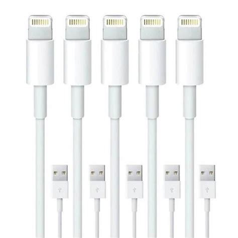 Lightning to USB Charging Cables x 5 | Shop Today. Get it Tomorrow ...