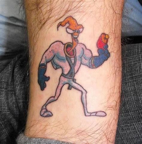 21 Epically Nostalgic ’90s Cartoons As Tattoos | Cartoon tattoos, Nerd tattoo, Tattoos