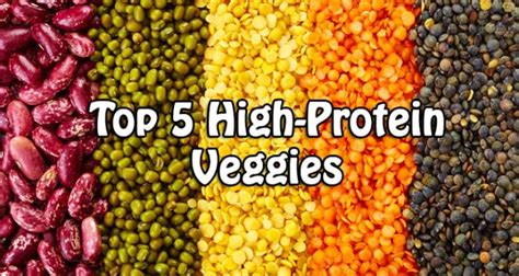 5 Vegetables With High Protein, You Must Have - Find Health Tips