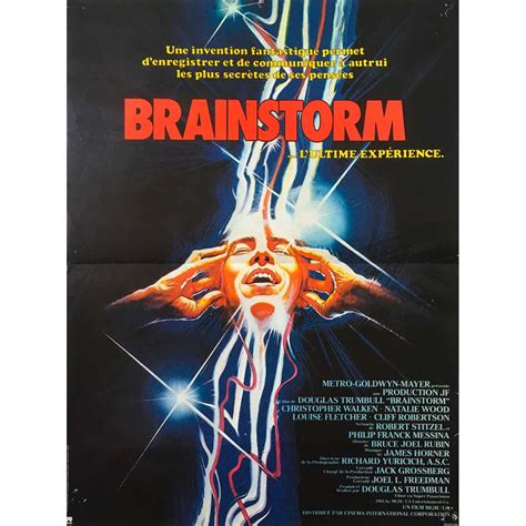 BRAINSTORM Movie Poster 15x21 in.