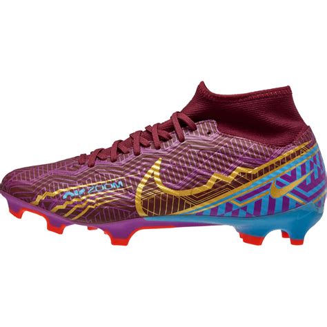 Nike Mbappe Zoom Mercurial Superfly 9 Academy FG - Dark Beetroot ...