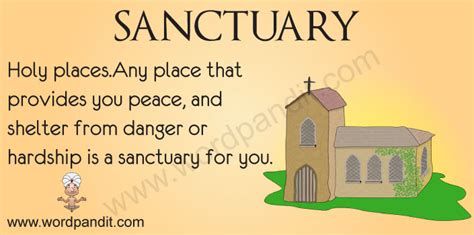 Meaning of Sanctuary