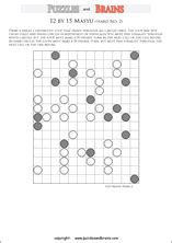 Printable Masyu Circles logic puzzles to challenge your spatial intelligence and logic skills