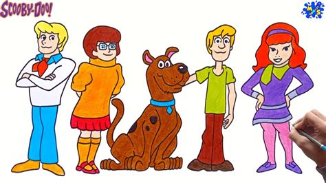 How To Draw Scooby Doo Characters