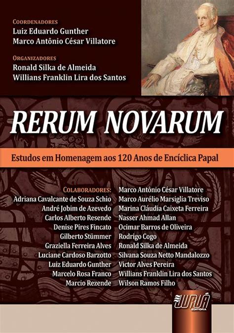 Livro Rerum Novarum | Juristas