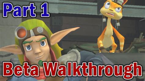 Jak II Beta Walkthrough (Part 1) - YouTube