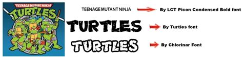 Teenage Mutant Ninja Turtles (TMNT) Font | Free Fonts Vault