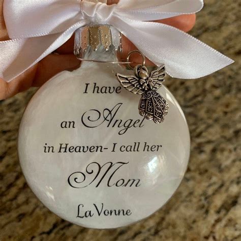 Memorial Ornament in Memory Gift Loss of Husband Loss of Wife Every Time I Think of You Spouse ...