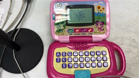 Pink Leapfrog My First Leaptop Children's Laptop - YouTube