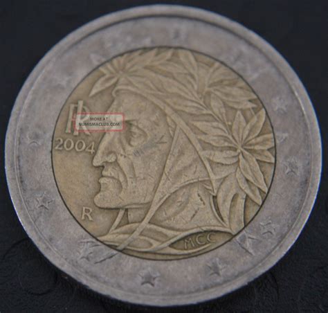 2004 Italy 2 Euro Coin Rare It1