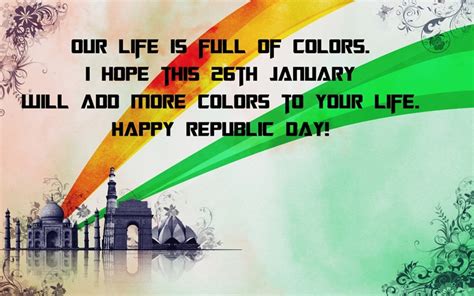 Happy Republic Day Quotes Wishes in English