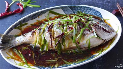 Steamed Fish, the Chinese Way (清蒸鱼) | Red House Spice