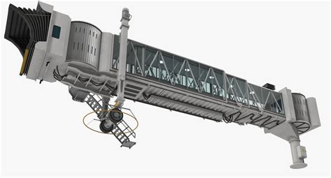 Airport Passenger Boarding Jetway Bridge 3D Model $149 - .max .obj .ma .fbx .c4d .3ds - Free3D