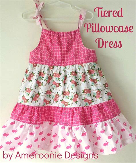 Tiered Pillowcase Dress Tutorial - The Polka Dot Chair