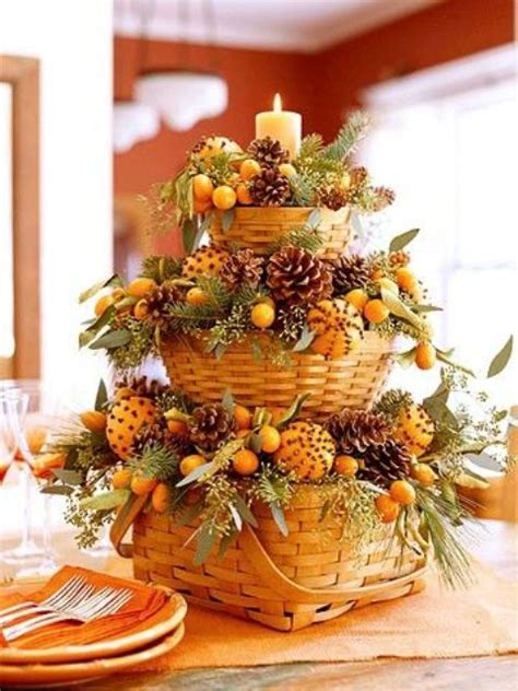 35 Eye-Catching Thanksgiving Centerpiece Ideas - DigsDigs