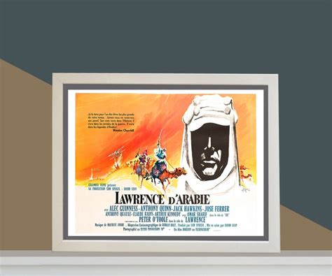 Digital Download of the Vintage Movie Poster Lawrence of Arabia - Etsy