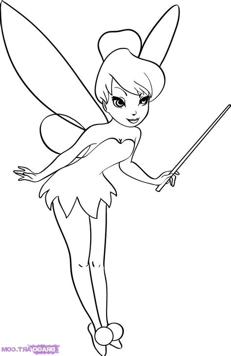 Tinkerbell Drawing Step By Step at GetDrawings | Free download