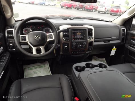 Black Interior 2013 Ram 3500 Laramie Mega Cab 4x4 Dually Photo ...