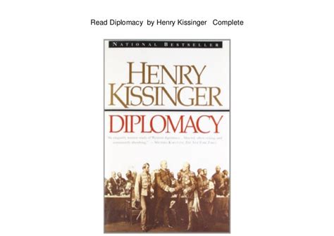 Diplomacy by Henry kissinger ISBN: 9780671510992 | booknet