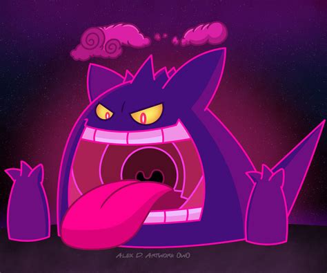 Gigantamax Gengar by FurryLovePup on DeviantArt