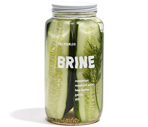 Dill Pickles — Brine