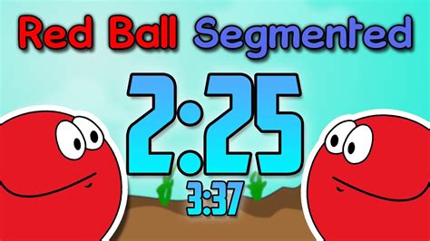 Red Ball Segmented Speedrun - 12 / 17 Levels in 2:25 / 3:37 - YouTube