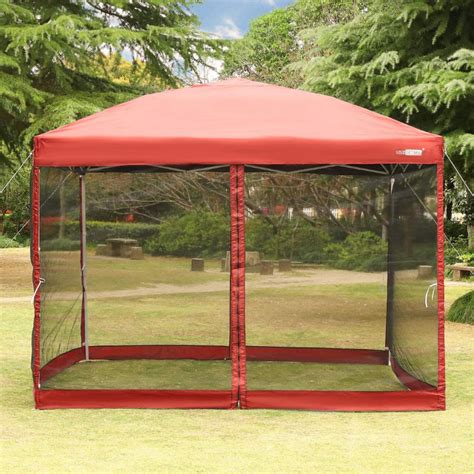 Large Pop Up Screen House Room Tent– Zincera