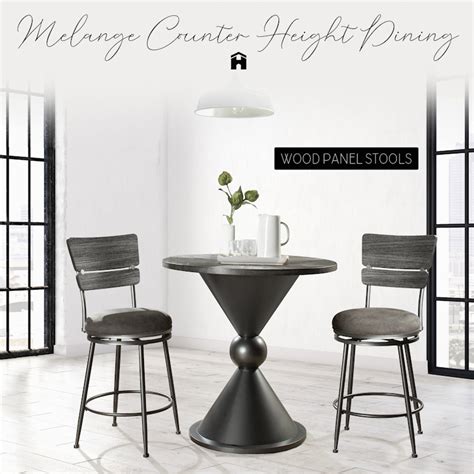 Melange Counter Height Dining | Pub table sets, Nook dining set, Pub table