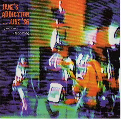 Jane's Addiction - ...Live '86 - The First Recording (1997, CD) | Discogs