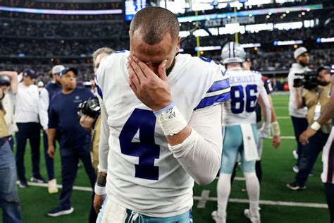 Dak Prescott got emotional addressing his brother’s suicide