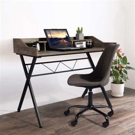 Desks in Metal & Wood for Home or Office Use, No Size - Foods Co.