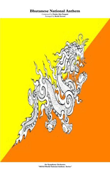 Bhutanese National Anthem For Symphony Orchestra (Kt Olympic Anthem Series) By Aku Tongmi ...