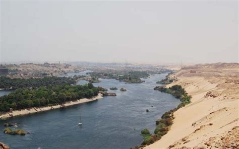 Why did the Ancient Egyptians live near the Nile River?