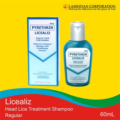 Licealiz Head Lice Treatment Shampoo Regular 60mL | Lazada PH