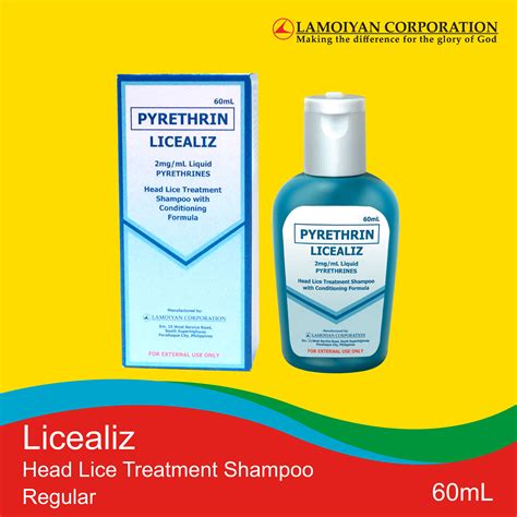 Licealiz Head Lice Treatment Shampoo Regular 60mL | Lazada PH