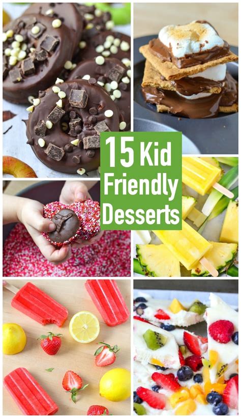 15 Kid Friendly Desserts - Courtney's Sweets