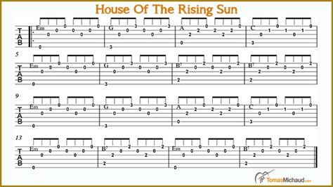 How To Play “House Of The Rising Sun” Fingerstyle Guitar | Real Guitar Lessons by Tomas Michaud