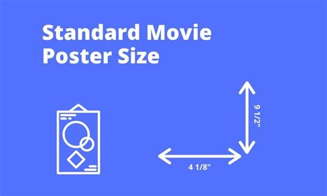 What Is Standard Movie Poster Size